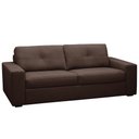 Ver imagem 2 de Sofá 2 Lugares para Sala de Estar Living 150cm Vienne L06 Couro Marrom Café - Lyam Decor