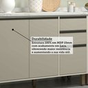 Ver imagem 6 de Cozinha Completa 7 Peças com Espaço Micro-ondas e Tampos 310cm Linea Luciane Móveis