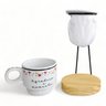 Mini Coador de Café com Caneca/xícara Porcelana Individual - 2