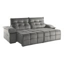 Ver imagem 2 de Sofá Retrátil e Reclinável 230cm 4 Lugares Mônaco 