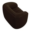 Ver imagem 7 de Poltrona Decorativa para Sala 112cm Meris M22 Sintético Café - Mpozenato