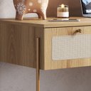 Ver imagem 6 de Escrivaninha 2 Gavetas Palhinha 28931 Linha Oslo Hanover Artesano