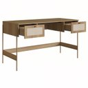 Ver imagem 3 de Escrivaninha 2 Gavetas Palhinha 28931 Linha Oslo Hanover Artesano