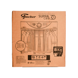 Secadora de Roupas Super Ciclo 8kg 220v - Fischer Branco - 6
