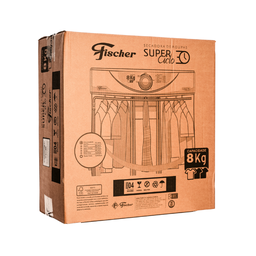 Secadora de Roupas Super Ciclo 8kg 220v - Fischer Branco - 5