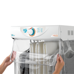 Secadora de Roupas Super Ciclo 8kg 220v - Fischer Branco - 3