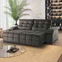 Ver imagem 1 de Sofá Retrátil e Reclinável 230cm 4 Lugares Mônaco 