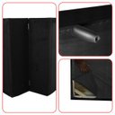 Ver imagem 7 de Base Cama Box Solteiro Otto Suede Preto para Colchão 188x88x39cm Dobrável Reforçada - Arkell