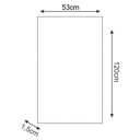 Ver imagem 6 de Tampo Tampão Mdp 15 Mm Mobília Decor para Balcão de 120 Cm Preto