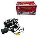Ver imagem 2 de Cordão de Natal 100 Leds Cerejinha - Chibrali - Branco C- Fio Verde