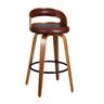 Banqueta para Cozinha Alta Giratória Madeira Roma Rivatti - 2