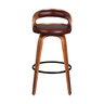 Banqueta para Cozinha Alta Giratória Madeira Roma Rivatti - 3