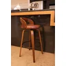 Banqueta para Cozinha Alta Giratória Madeira Roma Rivatti - 7