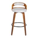 Ver imagem 6 de Banqueta para Cozinha Alta Giratória Madeira Roma