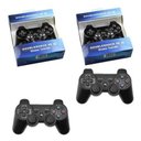 Ver imagem 2 de Kit 2 Controles para Jogos Ps3 sem Fio Bluetooth Competição