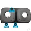 Ver imagem 5 de Cuba Gourmet Dupla Retangular com Acessórios em Inox Escovado 78x43x20cm