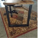 Ver imagem 3 de Mesa de Escritório Aço/madeira Estilo Industrial Mobbili Me-02