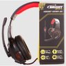 Headset Bright Gamer Led Vermelho - 0468 - 4
