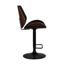 Ver imagem 5 de Banqueta Alta Giratória Altura Regulável em Madeira Maciça Verona 