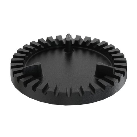Espalha Chama Fogão Industrial Queimador Duplo Ferro 8,5cm