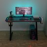 Mesa Gamer Escrivaninha com LED RGB Series Z Futura Import - 1