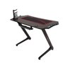 Mesa Gamer Escrivaninha com LED RGB Series Z Futura Import - 7