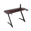 Ver imagem 6 de Mesa Gamer Escrivaninha com LED RGB Series Z Futura Import 110cm Preto E Vermelho
