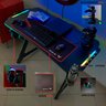 Mesa Gamer Escrivaninha com LED RGB Series Z Futura Import - 10
