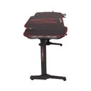 Ver imagem 5 de Mesa Gamer com LED RGB Series T Futura Import 140cm Preto E Vermelho