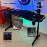Mesa Gamer com LED RGB Series T Futura Import - 9