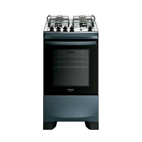 Fogão Dako Supreme 4 Bocas com Mesa Inox