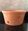 Ver imagem 4 de Vaso Furado de Cerâmica 26cm P/ Pendurar Orquídea Grande