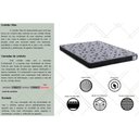 Ver imagem 2 de Conjunto Box Queen: Colchão Espuma Herval Ag65 Vitre + Base Crc Suede Black (158x198)