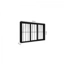 Ver imagem 5 de Janela de Alumínio de Correr 120x150cm 3 Folhas com Grade Lucasa Alumínios