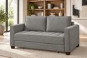 Ver imagem 1 de Sofá Cama Casal 150 cm Linho Fusion Yescasa