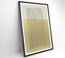 Ver imagem 3 de Quadro Abstrato Linhas - 120x80 Cm - Adesivo Fotográfico
