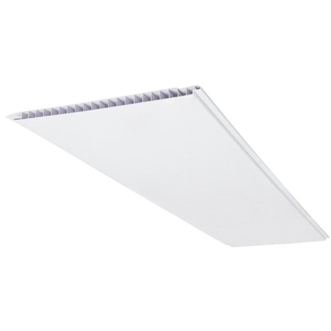 Forro de Pvc 10mm Liso 10 Un (6m²) Bariri - Tk:branco