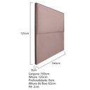 Ver imagem 3 de Cabeceira Queen Bali P02 160 cm para cama Box Linho - Doce Sonho Móveis CABECEIRA QUEEN CABECEIRA ES