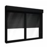 Janela de Alumínio Veneziana 120x150cm com Persiana Black Out Integrada Lucasa Alumínio - 2