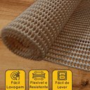 Ver imagem 4 de 6 Jogo Americano Pvc Caramelo Antiderrapante 29x44 Id Decor