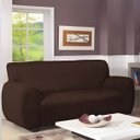 Ver imagem 2 de Capa Para Sofa 3 Lugares Super Resistentes Carolina Gold Marrom