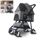 Ver imagem 1 de Carrinho Gato Cao Cachorro Pet Passeio Berço Moises Removivel Transporte Seguro Confortavel Animal D