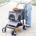 Ver imagem 4 de Carrinho Gato Cao Cachorro Pet Passeio Berço Moises Removivel Transporte Seguro Confortavel Animal D