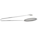 Ver imagem 2 de Escumadeira com Pegador para Fritura Inox 28cm Lyor Cozinha Multiuso Pastel Batata Frita