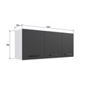 Ver imagem 2 de Armário Aéreo Modulado 3 Porta Juruti CabeCasa MadeiraOriginals