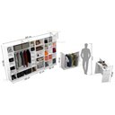 Ver imagem 5 de KIT LOJA MALAGA M14.2020.B 100% MDF (ORGANIZA) MUNDI MOVEIS