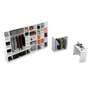 Ver imagem 1 de KIT LOJA MALAGA M14.2020.B 100% MDF (ORGANIZA) MUNDI MOVEIS