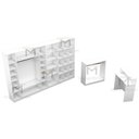 Ver imagem 2 de KIT LOJA MALAGA M14.2020.B 100% MDF (ORGANIZA) MUNDI MOVEIS