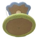 Ver imagem 5 de Arranhador para Gatos Patinha Bola Brincadeira Arranhar Brincar Pet Shop Sisal Interativo Macio Conf