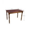 Ver imagem 2 de Conjunto Mesa com 4 Cadeiras Madeira Maciça Dalas